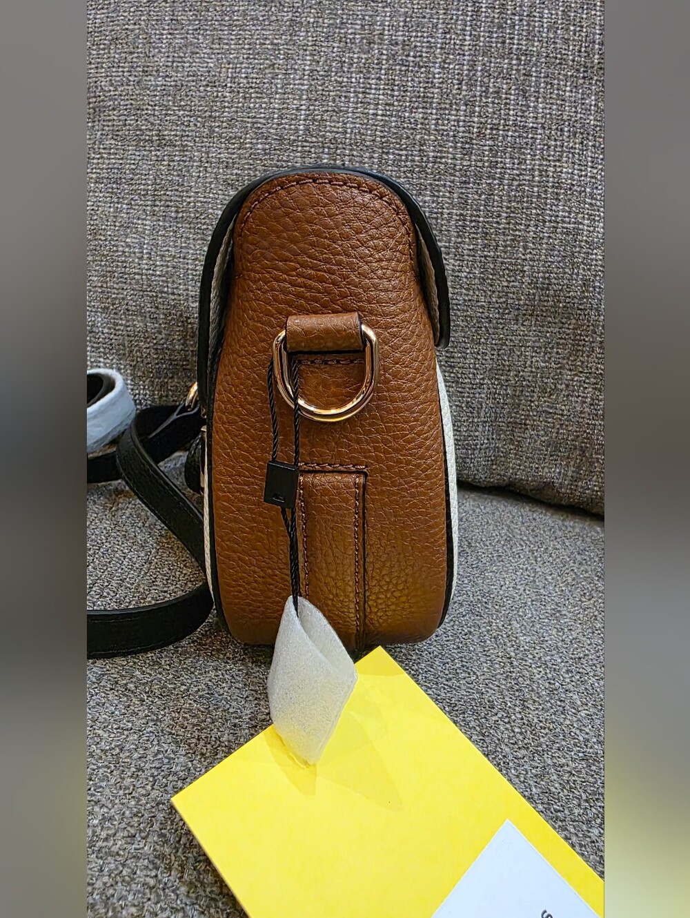 Marc Jacobs The Colorblock Pebble Saddle Bag - Picture 4 of 7